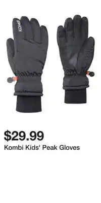 Sport Chek Kombi Kids' Peak Gloves offer