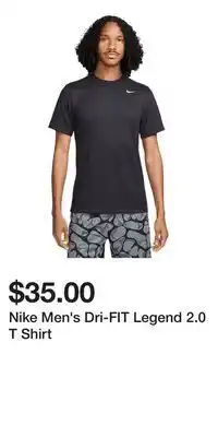 Sport Chek Nike Men's Dri-FIT Legend 2.0 T Shirt offer
