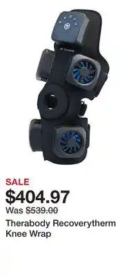 Sport Chek Therabody Recoverytherm Knee Wrap offer