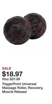 Sport Chek TriggerPoint Universal Massage Roller, Recovery, Muscle Release offer