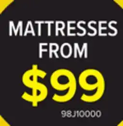 Leon's Bamboo Firm Twin Mattress offer