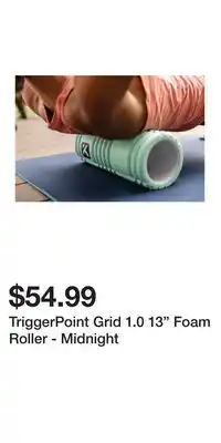 Sport Chek TriggerPoint Grid 1.0 13 Foam Roller - Midnight offer