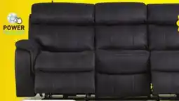 Leon's Haven Dual Power Reclining Sofa - Grey offer