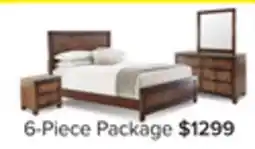 Leon's Nathan 6-Piece Queen Bedroom Package - Brown offer