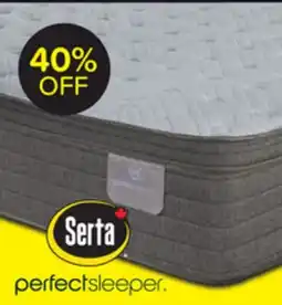 Leon's Serta Perfect Sleeper Pacific Medium Eurotop Queen Mattress offer