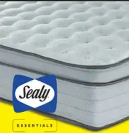 Leon's Sealy Essentials Remy II Firm Eurotop Queen Mattress offer