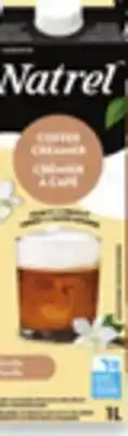 Walmart Natrel vanilla, hazelnut or caramel coffee creamer offer