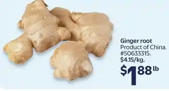 Walmart Ginger root offer