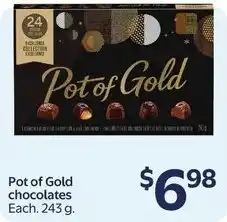 Walmart Pot of Gold chocolates offer