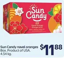 Walmart Sun Candy navel oranges offer
