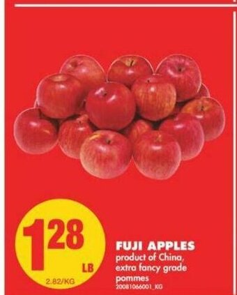 No Frills Fuji Apples offer