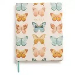 Staples Eccolo Desk Size Journal - 8 x 10 - Butterflies offer