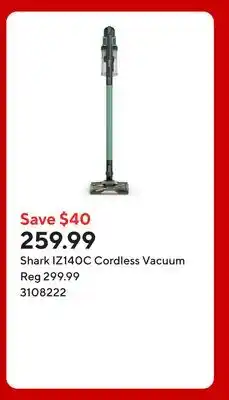 Staples Shark IZ140C Cordless Vacuum offer