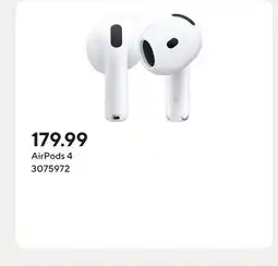 Staples AirPods 4 offer
