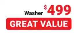 Visions Electronics Moffat 4.4 cu.ft. Top Load Washer offer