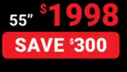 Visions Electronics 55 G5WUA 4K Smart TV offer