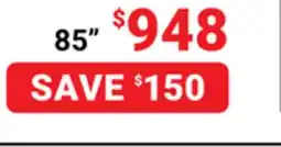 Visions Electronics Hisense 85 QD6QF 4K Smart TV offer