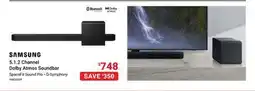 Visions Electronics SAMSUNG 5.1.2 Channel Dolby Atmos Soundbar offer