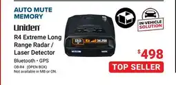 Visions Electronics R4 Extreme Long Range Radar / Laser Detector offer