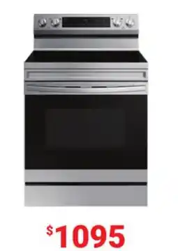 Visions Electronics SAMSUNG 6.3 cu. ft. Freestanding Electric Range offer