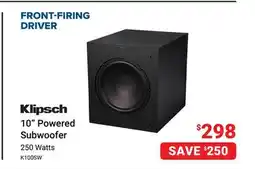 Visions Electronics Klipsch 10 Powered Subwoofer offer