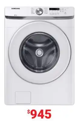 Visions Electronics 5.2 Cu.ft. Front Load Washer offer