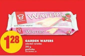 No Frills Garden Wafers offer