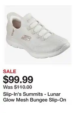 TSC Stores Slip-In's Summits - Lunar Glow Mesh Bungee Slip-On offer