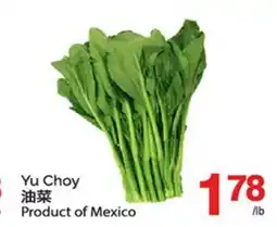 T&T Supermarket YU CHOY offer