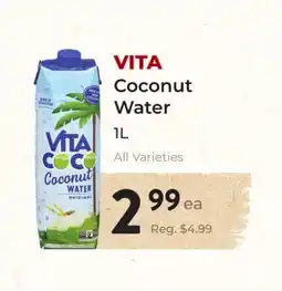 Marche Leo's VITA Coconut Water offer
