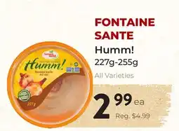 Marche Leo's FONTAINE SANTE Humm! offer