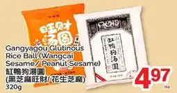 T&T Supermarket GANGYAGOU GLUTINOUS RICE BALL (WANGCAI SESAME/ PEANUT SESAME) offer