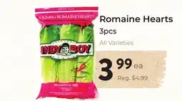 Marche Leo's Romaine Hearts offer