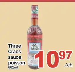 T&T Supermarket THREE CRABS SAUCE POISSON offer