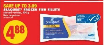 No Frills Seaquest Frozen Fish Fillets offer