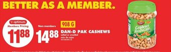No Frills Dan-D Pak Cashews offer