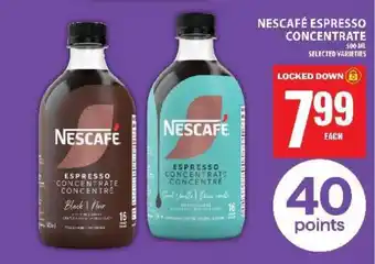 Food Basics Nescafé Espresso Concentrate offer