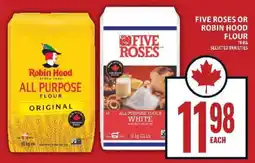 Food Basics FIVE ROSES OR ROBIN HOOD FLOUR offer