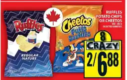 Food Basics Ruffles Potato Chips or Cheetos offer