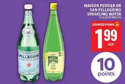 Food Basics Maison Perrier or San Pellegrino Sparkling Water offer