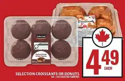 Food Basics Selection Croissants or Donuts offer