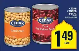 Food Basics CEDAR CANNED BEANS offer