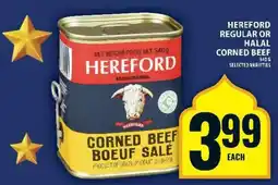 Food Basics Hereford Corned Beef offer