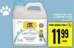 Food Basics Purina Tidy Cats Clumping Litter offer
