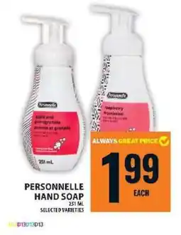 Food Basics Personnelle Hand Soap offer