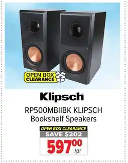 2001 Audio Video RP500MBIIBK KLIPSCH Bookshelf Speakers offer