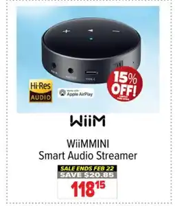 2001 Audio Video WiiMMINI Smart Audio Streamer offer