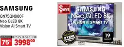 2001 Audio Video QN75QN900F 75 SAMSUNG Neo QLED 8K Vision AI Smart TV offer