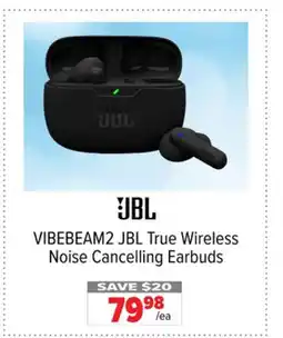 2001 Audio Video VIBEBEAM2 JBL True Wireless Noise Cancelling Earbuds offer