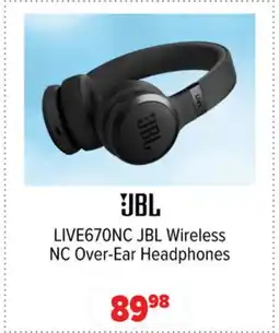 2001 Audio Video LIVE670NC JBL Wireless NC Over-Ear Headphones offer